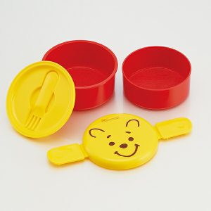 Skater 圓形雙層飯盒 500mL – 小熊維尼  -  LeStore.HK 2