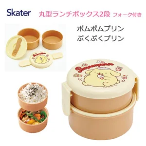 Skater 圓形雙層飯盒 500mL – 布丁狗  -  LeStore.HK 1