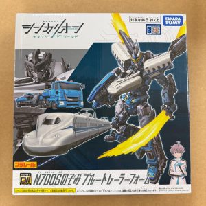 takara tomy 新幹線戰士 cw n700s變革世代 牽引車強化 plarail shinkalion cw n700s blue trailer form
